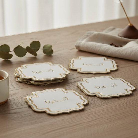 Plate Coaster - 6 Pcs